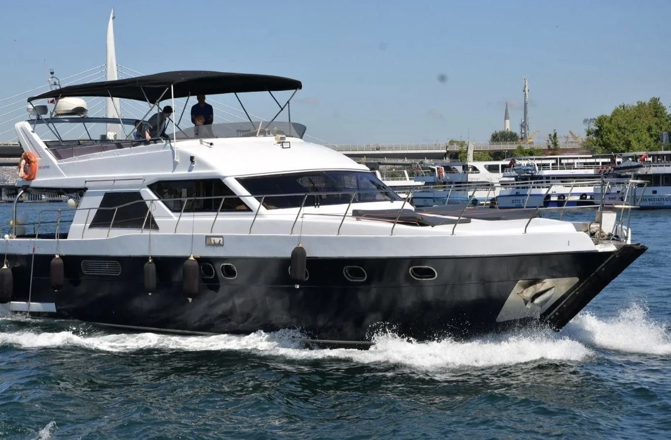 Private 18m Motor Yacht in karakoy, Istanbul yacht rental in Istanbul