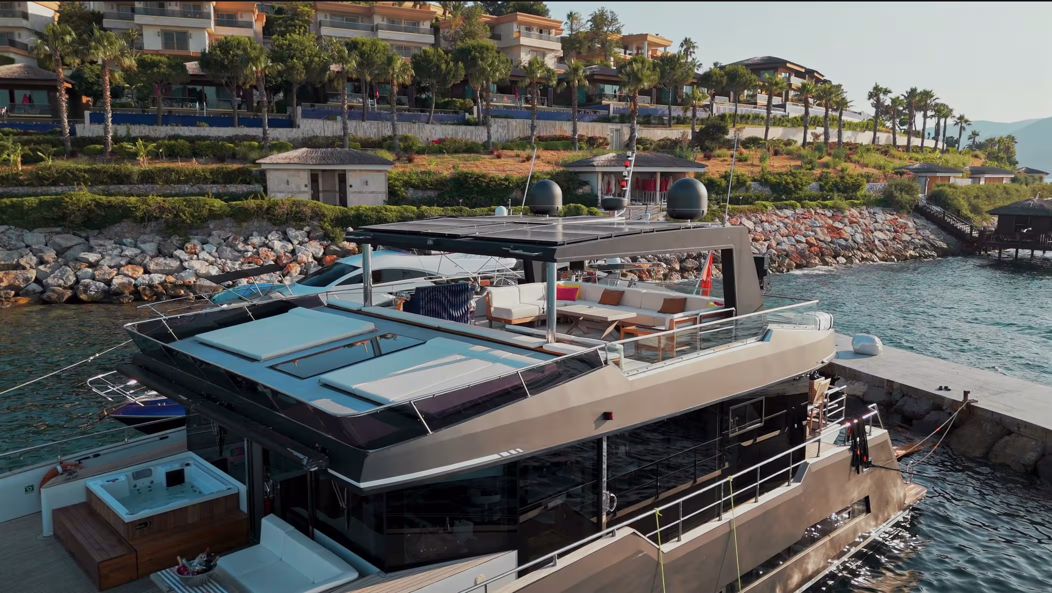 luxury 24-Meter Length motor yacht in bodrum yacht rental in Bodrum