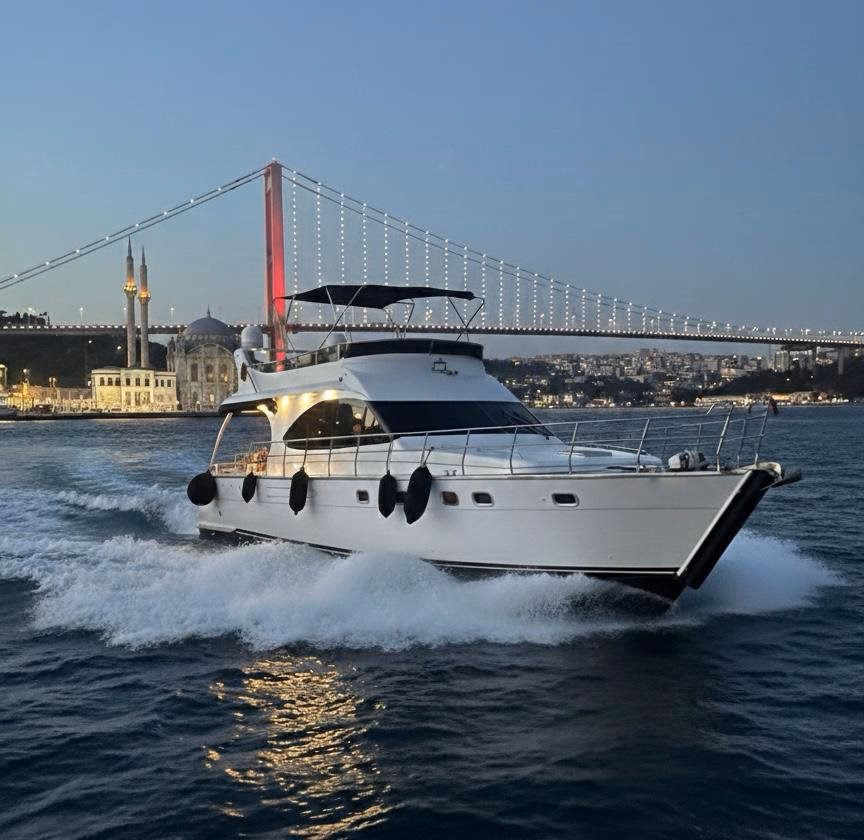 Private 18m Motor Yacht in Unkapani, Istanbul yacht rental in Istanbul